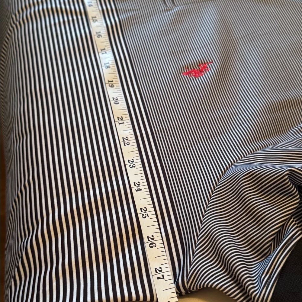 U.S. Polo Assn. Men's Polo Shirt - Black and White Stripes - Picture 5 of 7